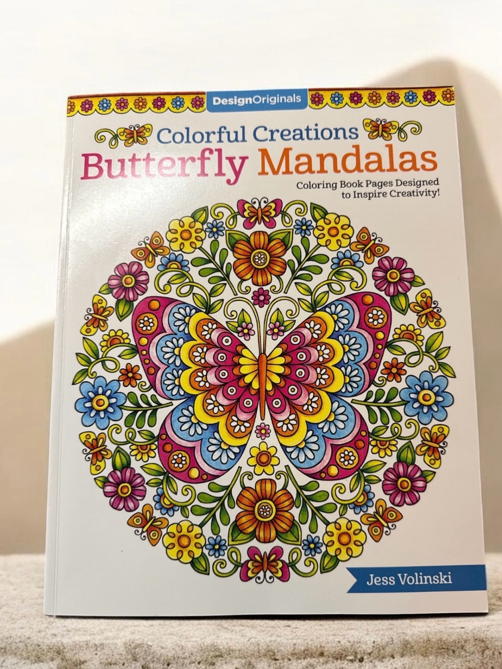 Butterfly Mandalas Coloring Book